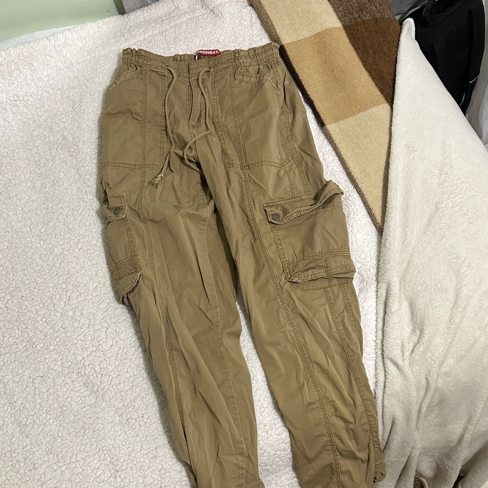 Teen girls Tan Cargo Pants